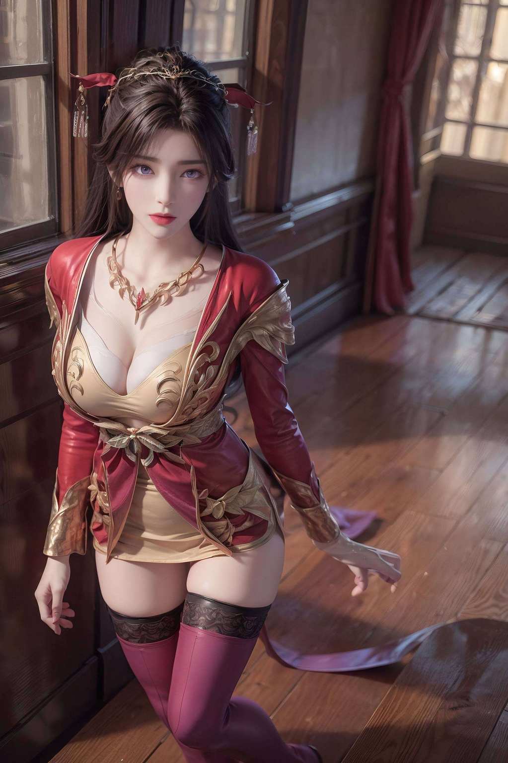 时而英气逼人月婵女神郭月婵