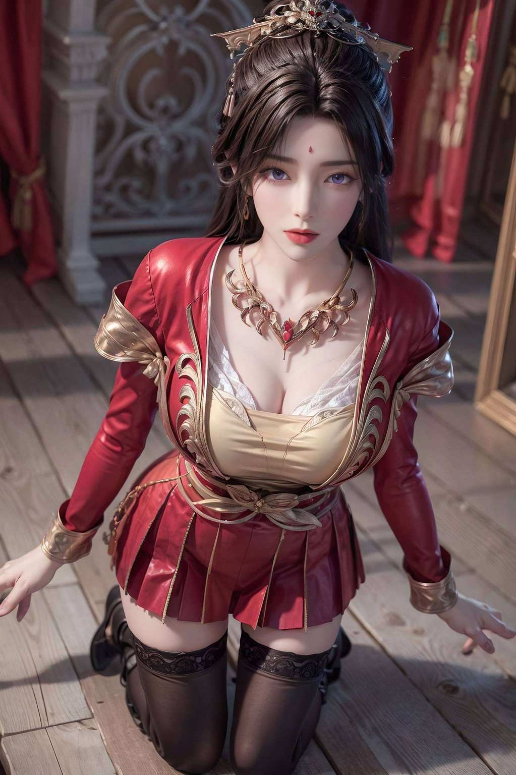 国漫与动漫女神交织尽显完美世界壁纸魅力！动漫美女如云
