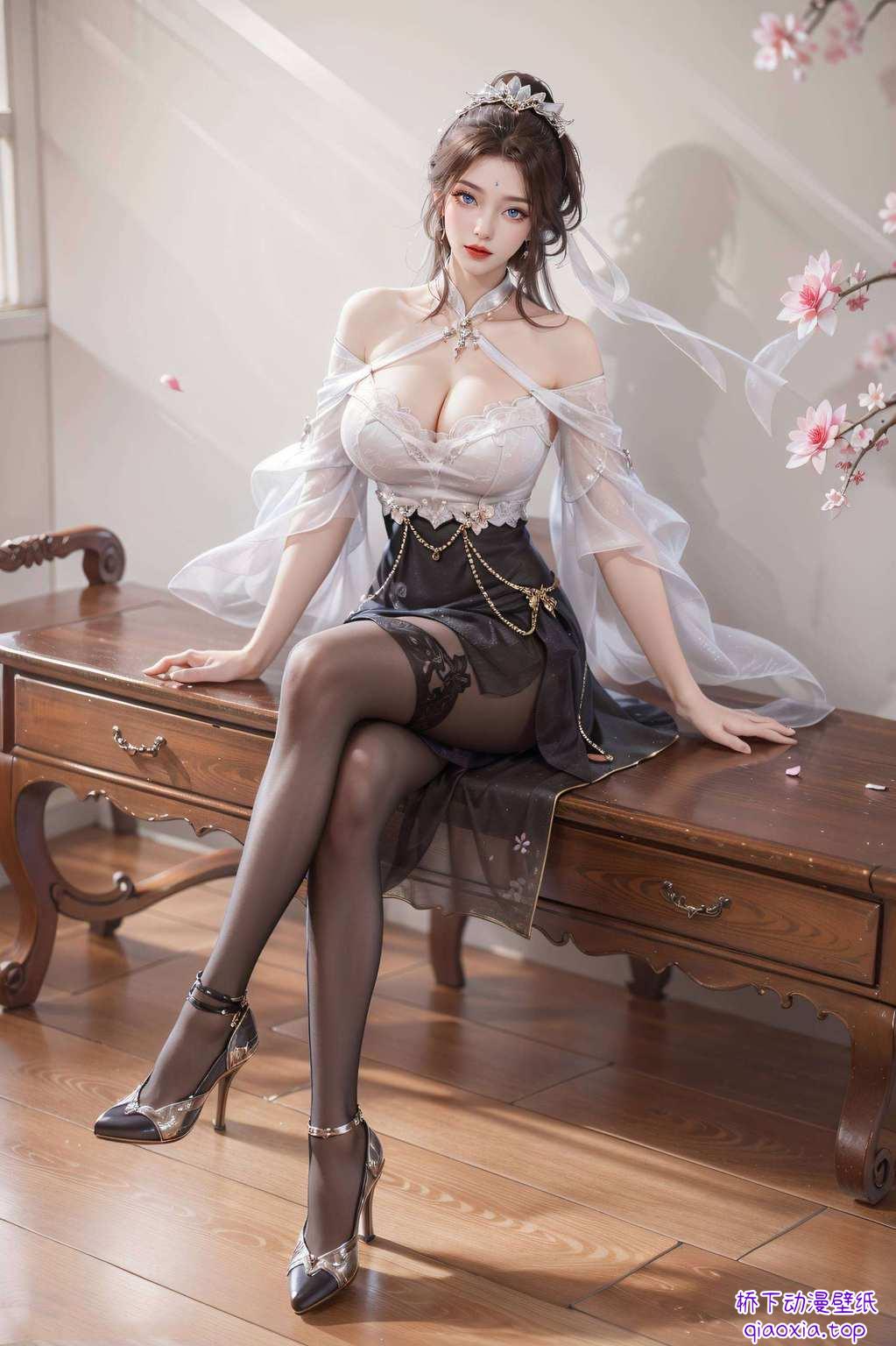 引领潮流动漫女神们在手机桌面绽放光彩