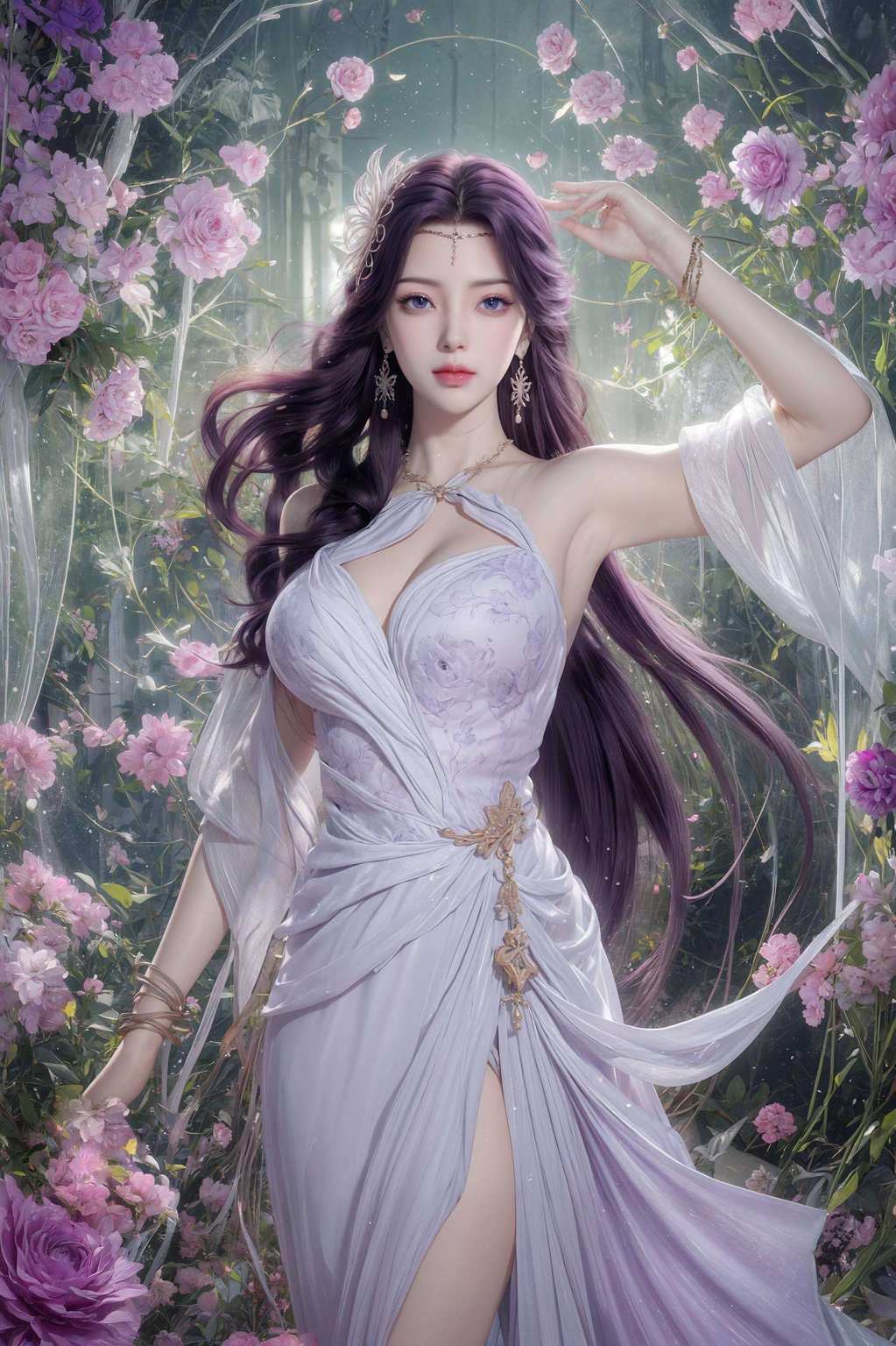 完全免费哦！这款壁纸融合了完美世界的玄幻色彩每一张都唯美得让人心动