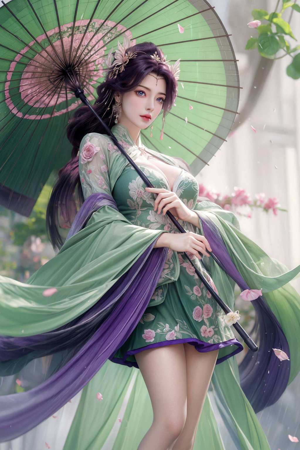 云曦壁纸映仙姿月婵皎洁