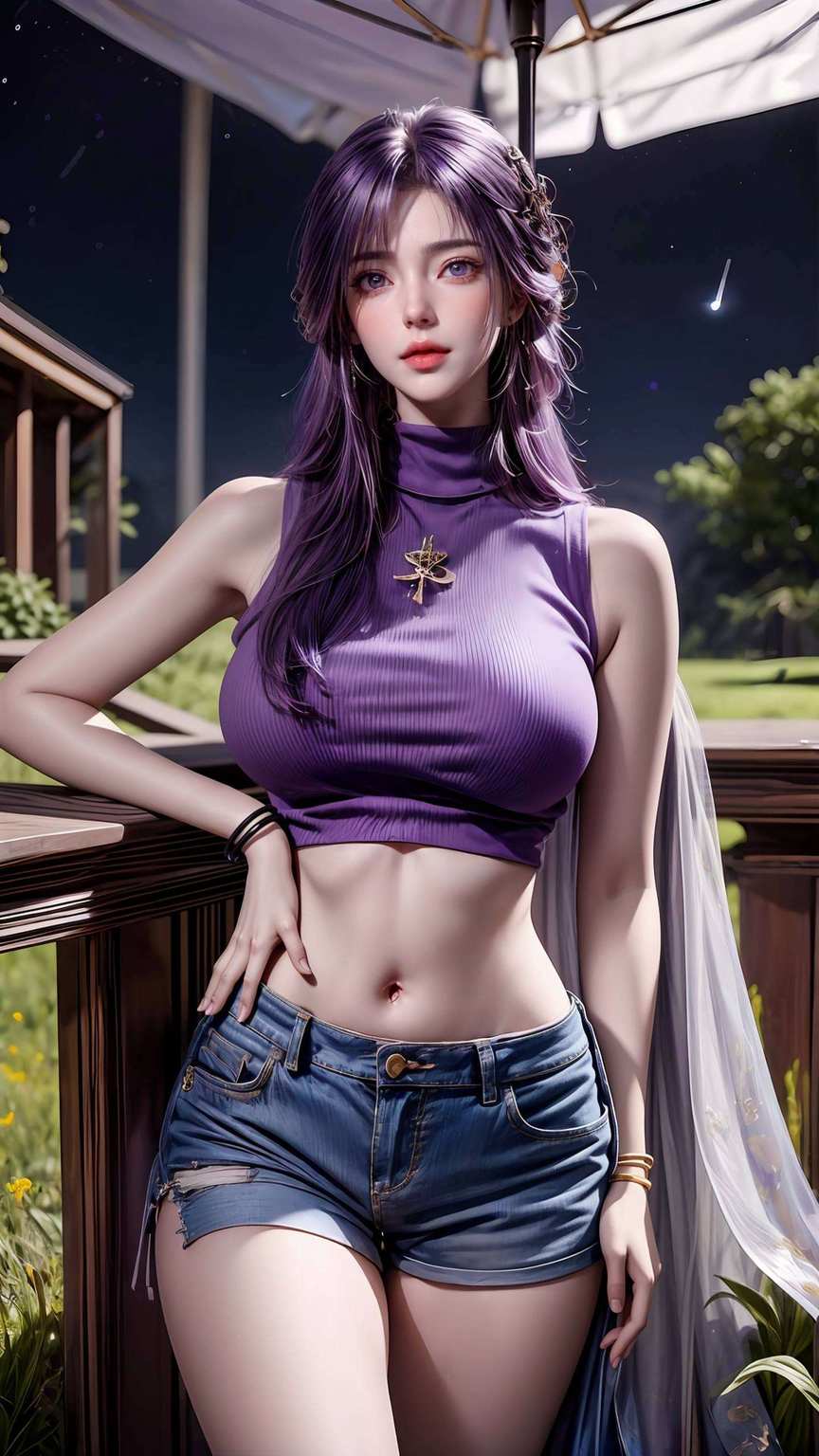 犹如完美世界中的女神降世她的每一次凝视