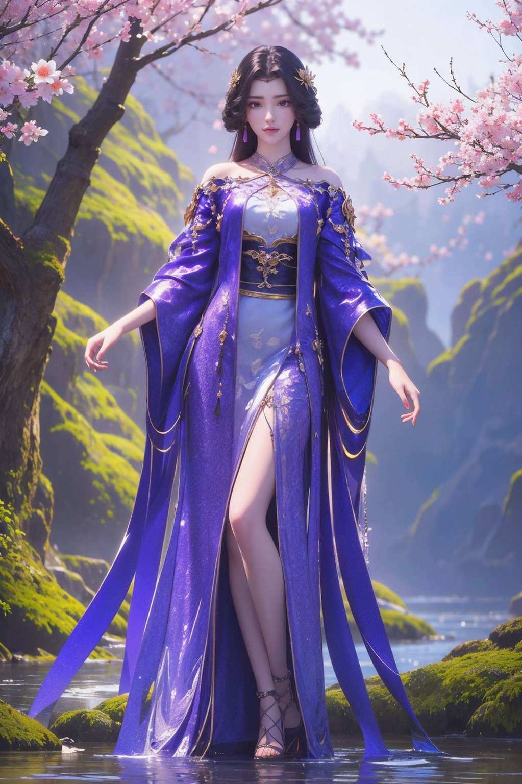 将国漫女神的风采展现得淋漓尽致以她的灵动与智慧