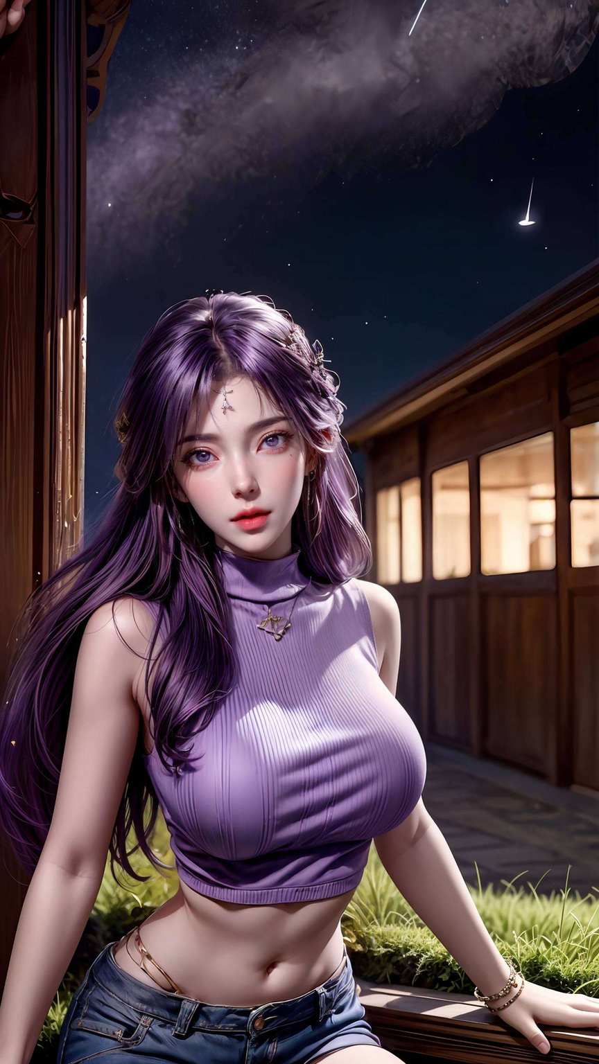 她是国漫中的完美女神她的身影如梦似幻