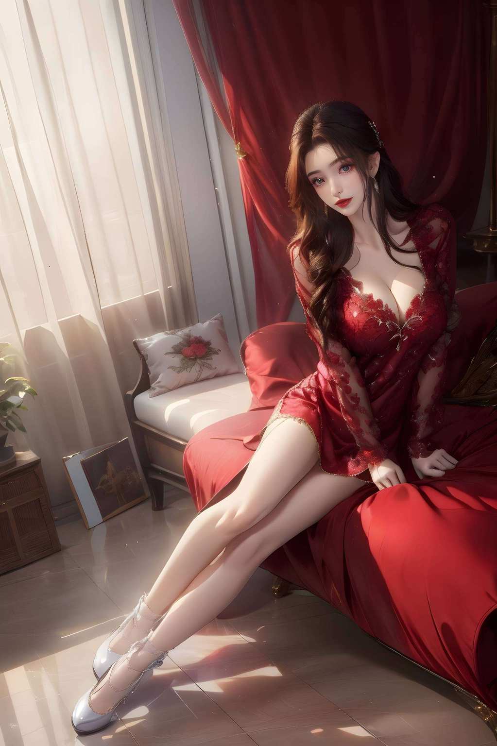 各位看官说她美若天仙、娇俏可爱