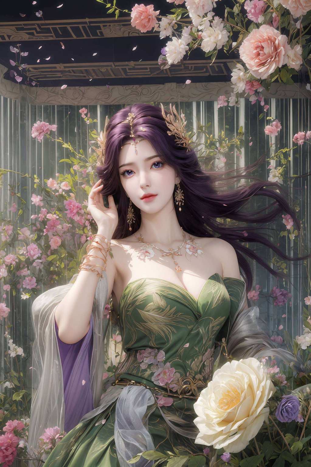 心跳加速！快来感受一下她的玄幻魅力美得让人嘻嘻哈哈