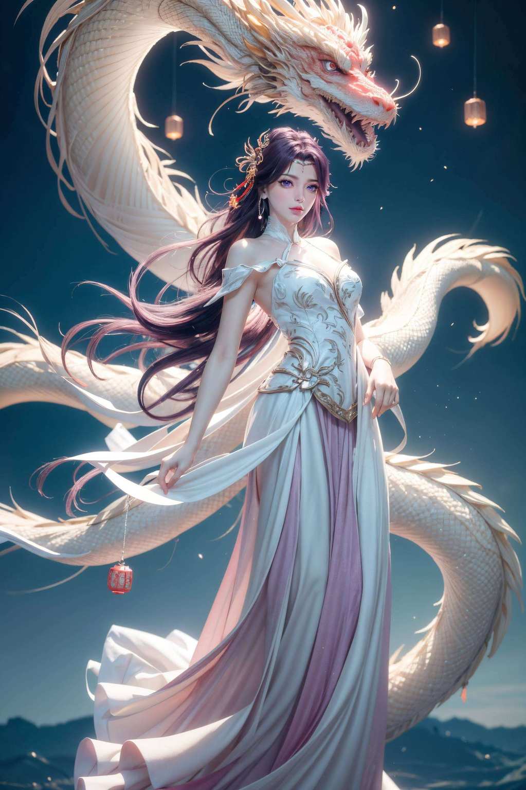 动漫女神风采尽显火灵儿翩翩舞动间
