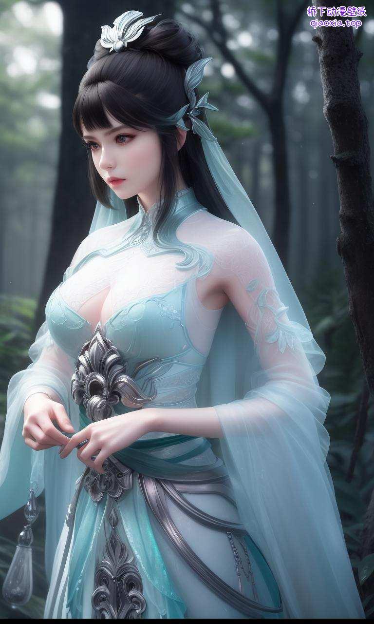这位国漫女神都让人想起那些玄幻故事中的美丽传说