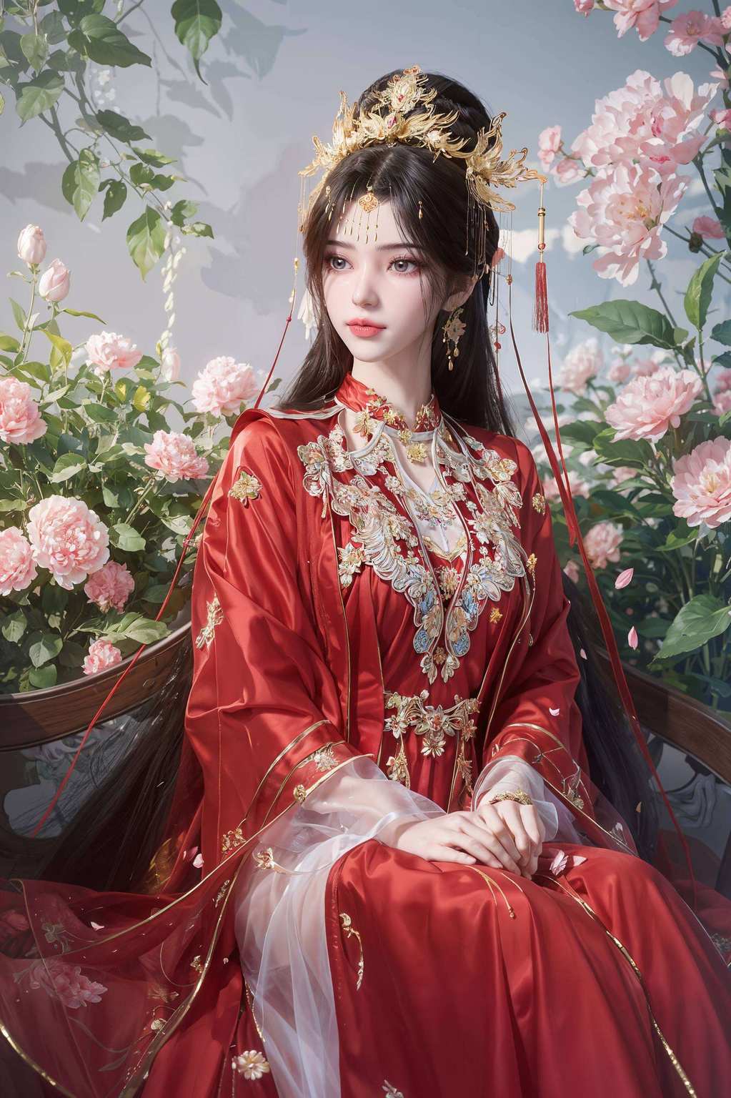 在仙逆的世界里演绎着国漫女神的风采嘿