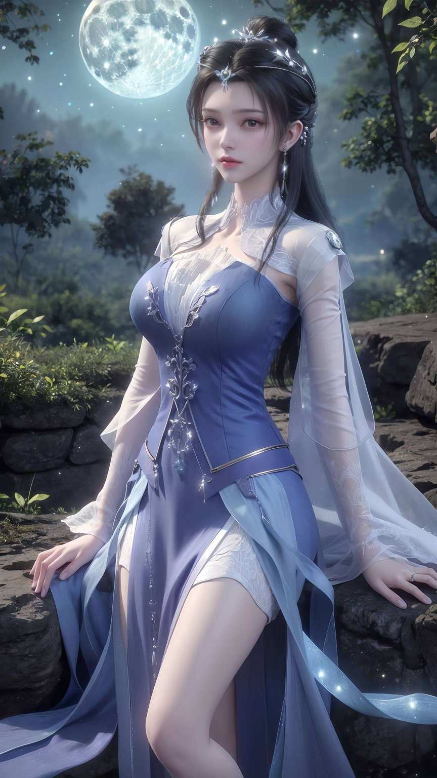 动漫之美女玄幻世界跃然屏上