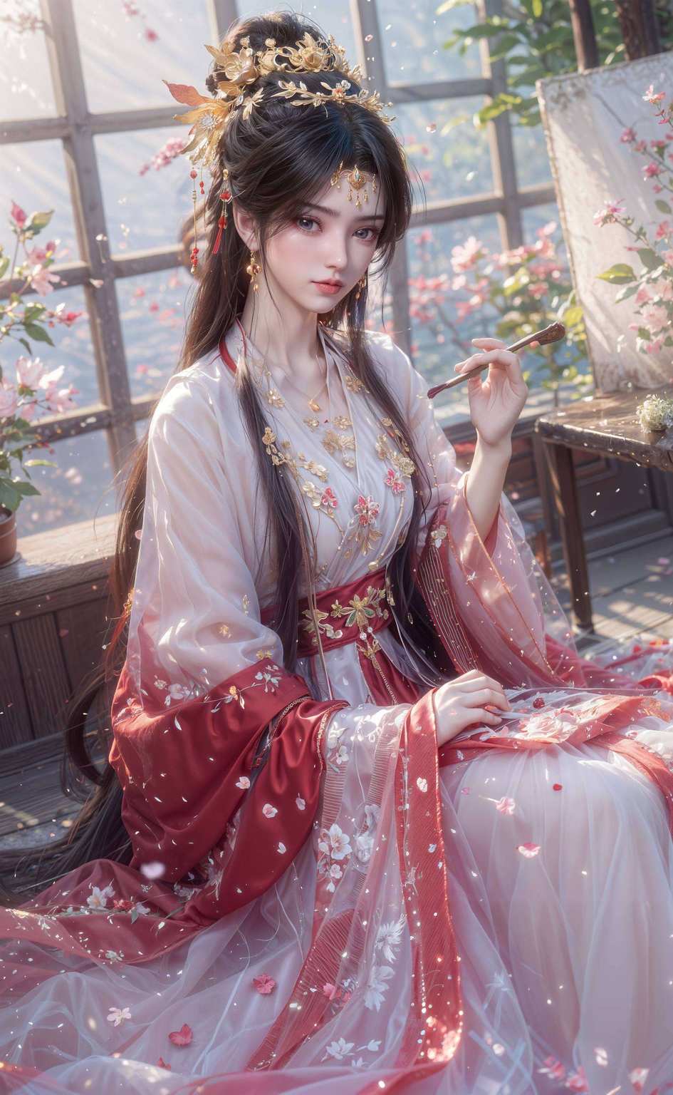这位国漫女神今日她不仅穿越了动漫的次元壁