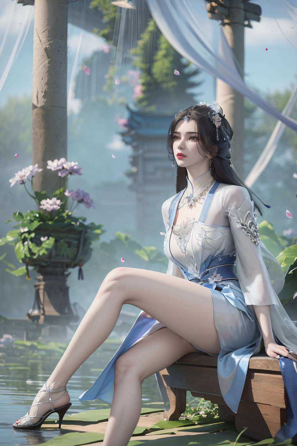 国漫女神与玄幻角色携手动漫美女的魅力在此高清绽放