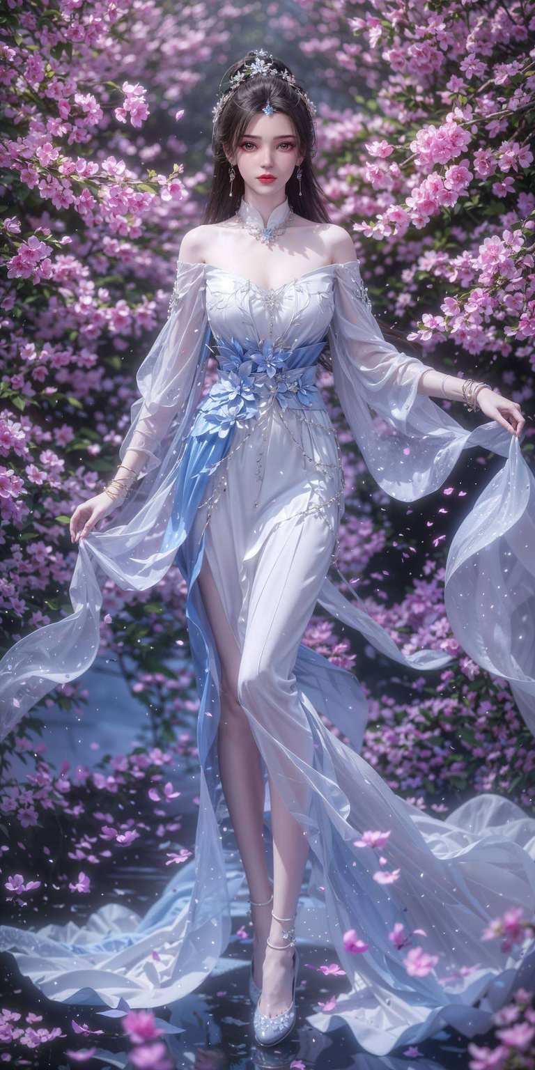 这位国漫美女一张张极简风格的李慕婉壁纸