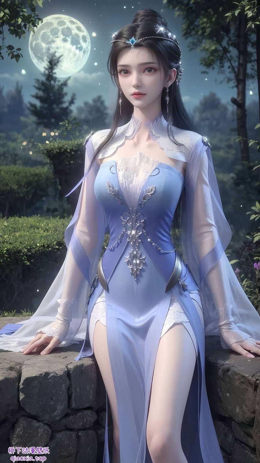 成为朋友圈的焦点！想要一睹她的风采吗？快把这款李慕婉电脑壁纸带回家