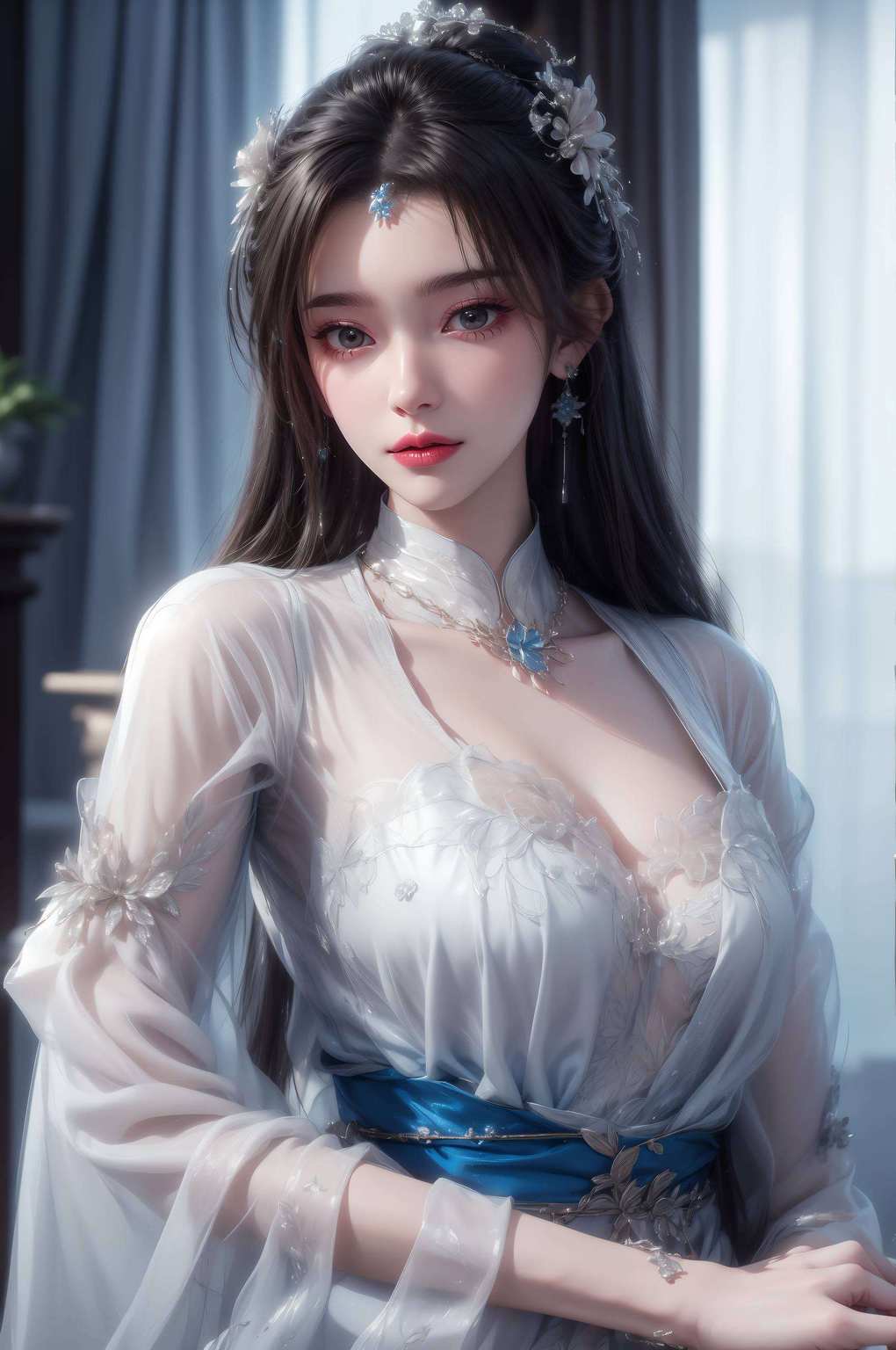 那优雅的李慕婉在屏幕上挥洒魔法嘿