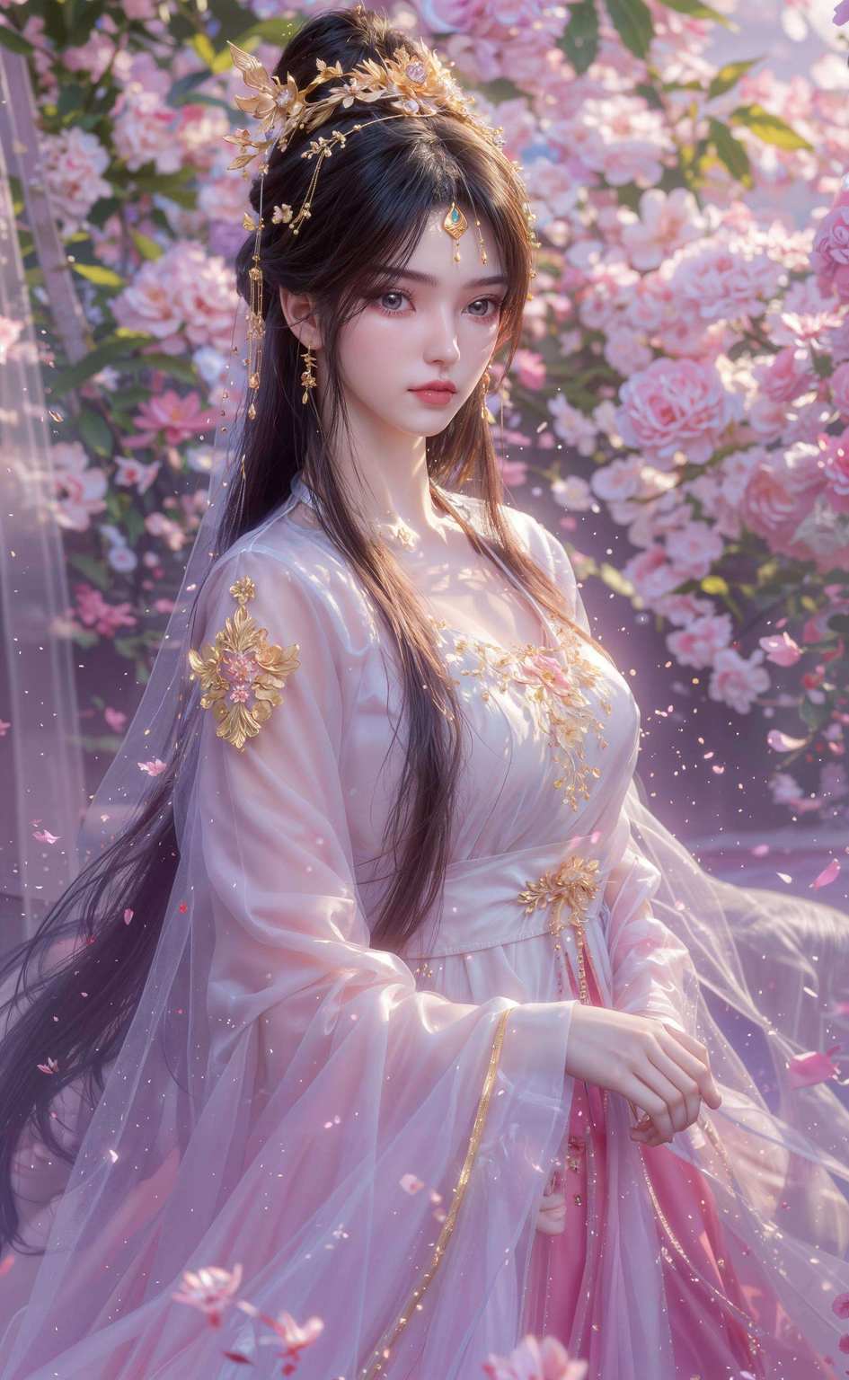 今天给大家带来一款超清晰精细的国漫仙逆中的女神李慕婉的手机壁纸！这可是绝版的哦！李慕婉那如梦似幻的美貌在国漫女神界可是数一数二的！这款壁纸将她的美艳展现得淋漓尽致