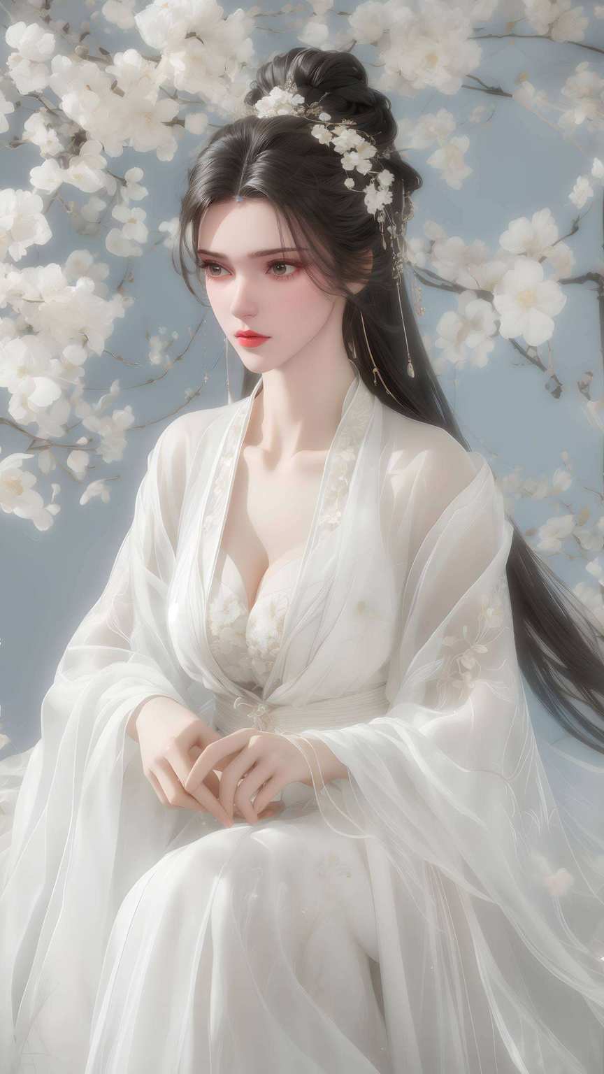 🌟【国漫壁纸】🌟,不仅是李慕婉让你在工作的间隙也能感受到她的温柔与灵动