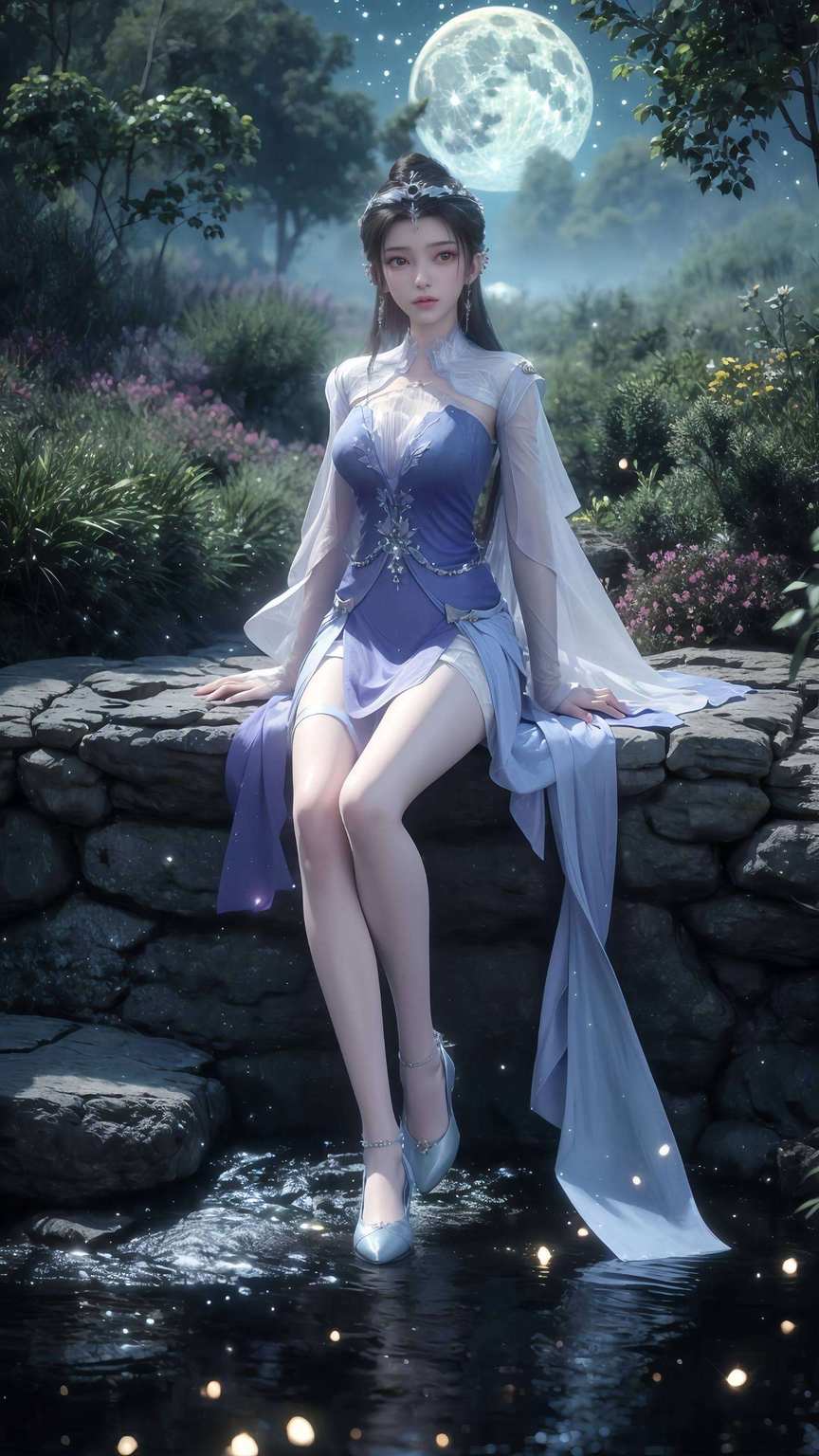 嘛~谁叫李慕婉的魅力这位国漫女神