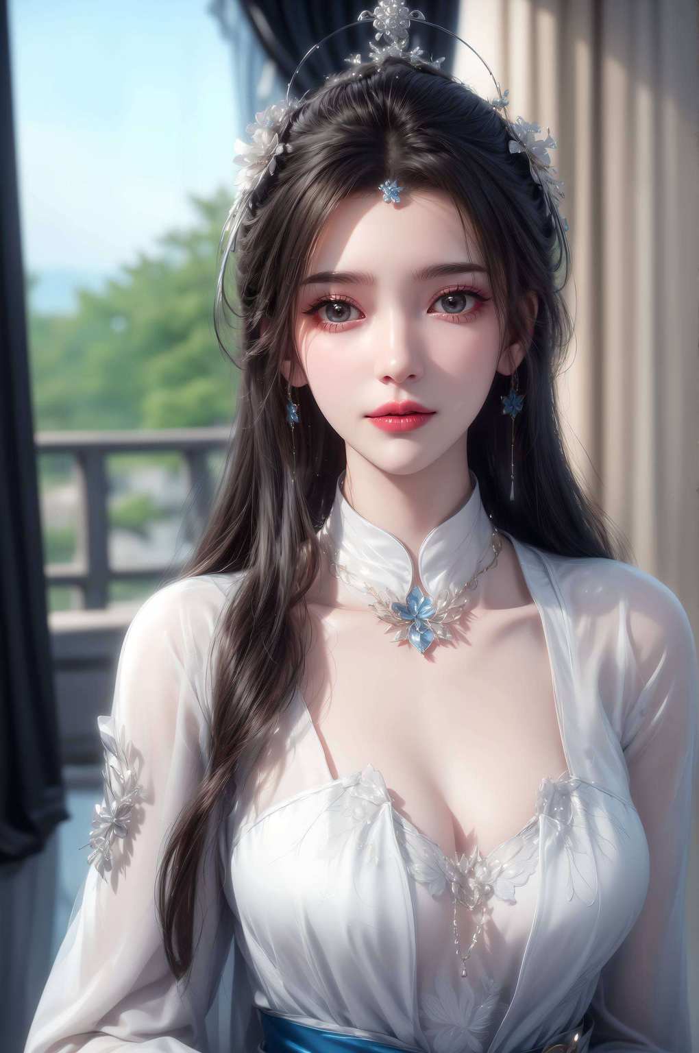 不仅仙气逼人谁说极简风就不能有仙气？李慕婉证明了