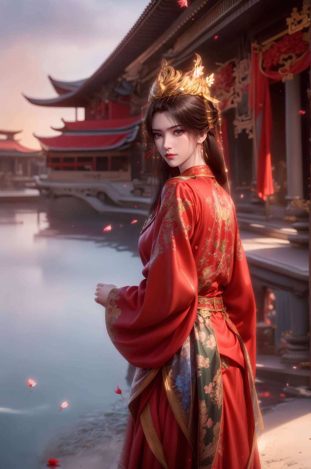 李慕婉令人一见倾心