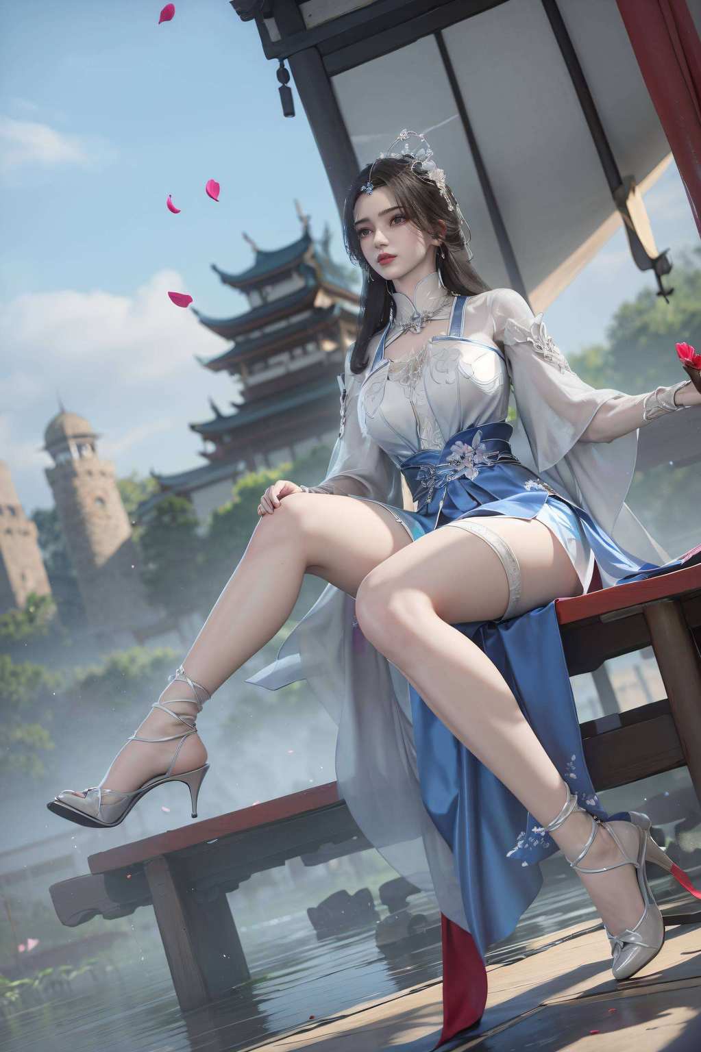 为你的iPhone桌面增添一抹不可方物的风情她是《仙逆》中的仙子