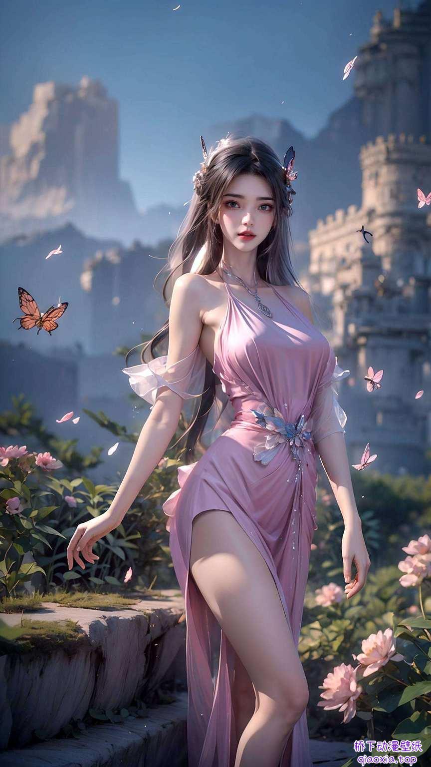 她的风采如同春日花开每一次目光触及