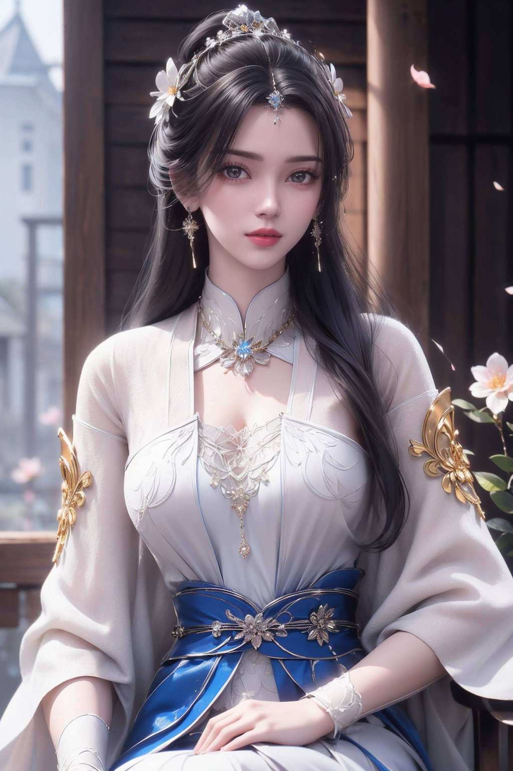 以其超凡脱俗的气质和动人神韵4K原画壁纸展现她翩翩起舞的倩影