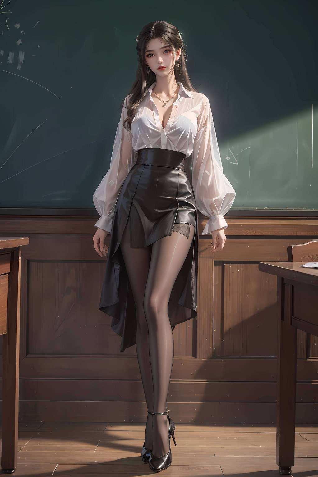 动漫美女的魅力她化作国漫壁纸