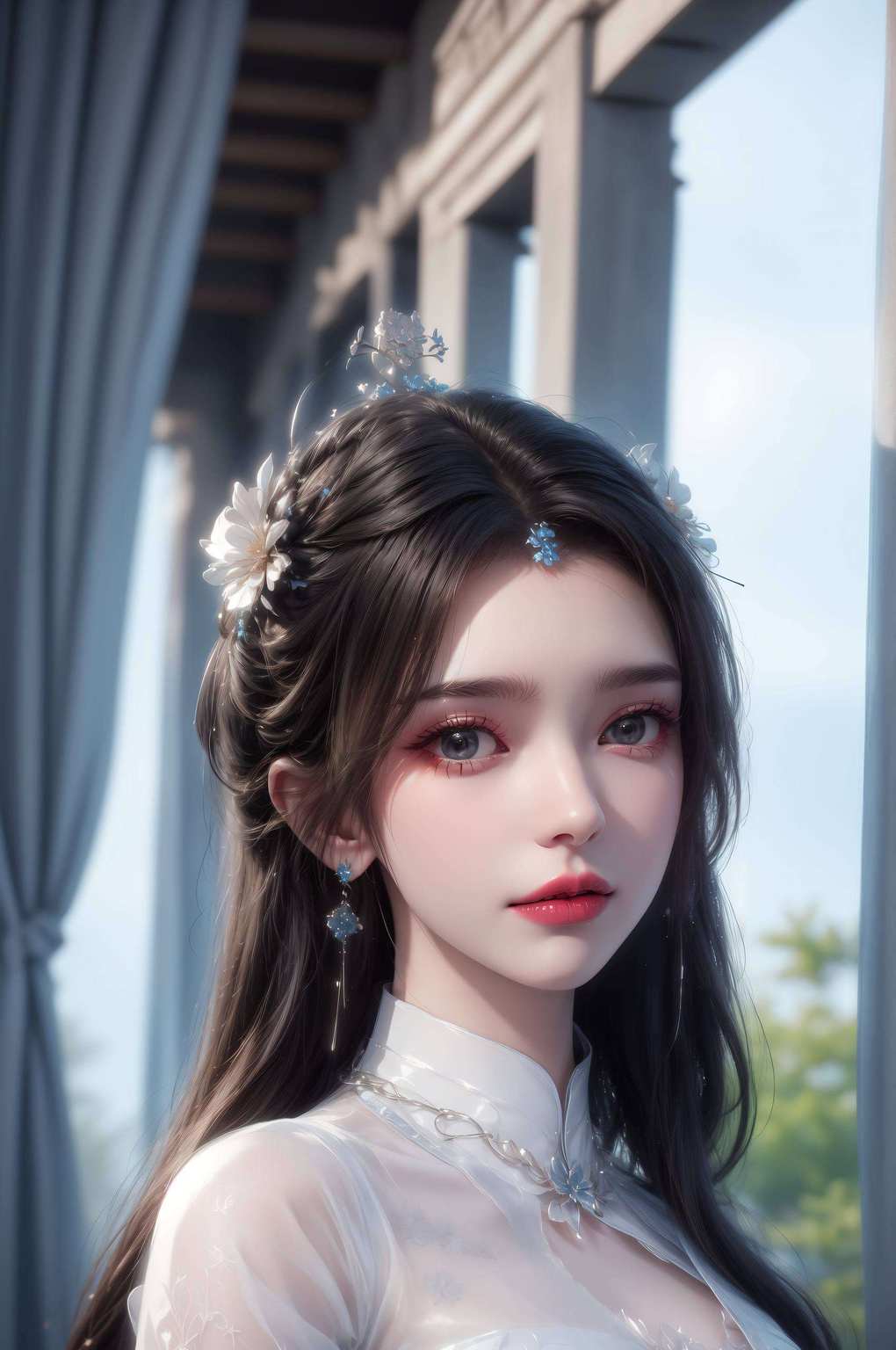 只要你一设置每一款都是精心打扮的国漫美女