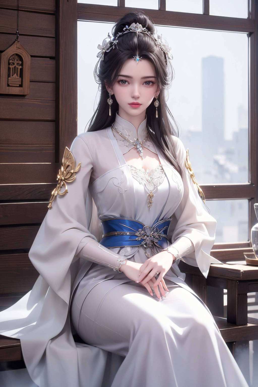 婉约美女李慕婉仙姿卓绝