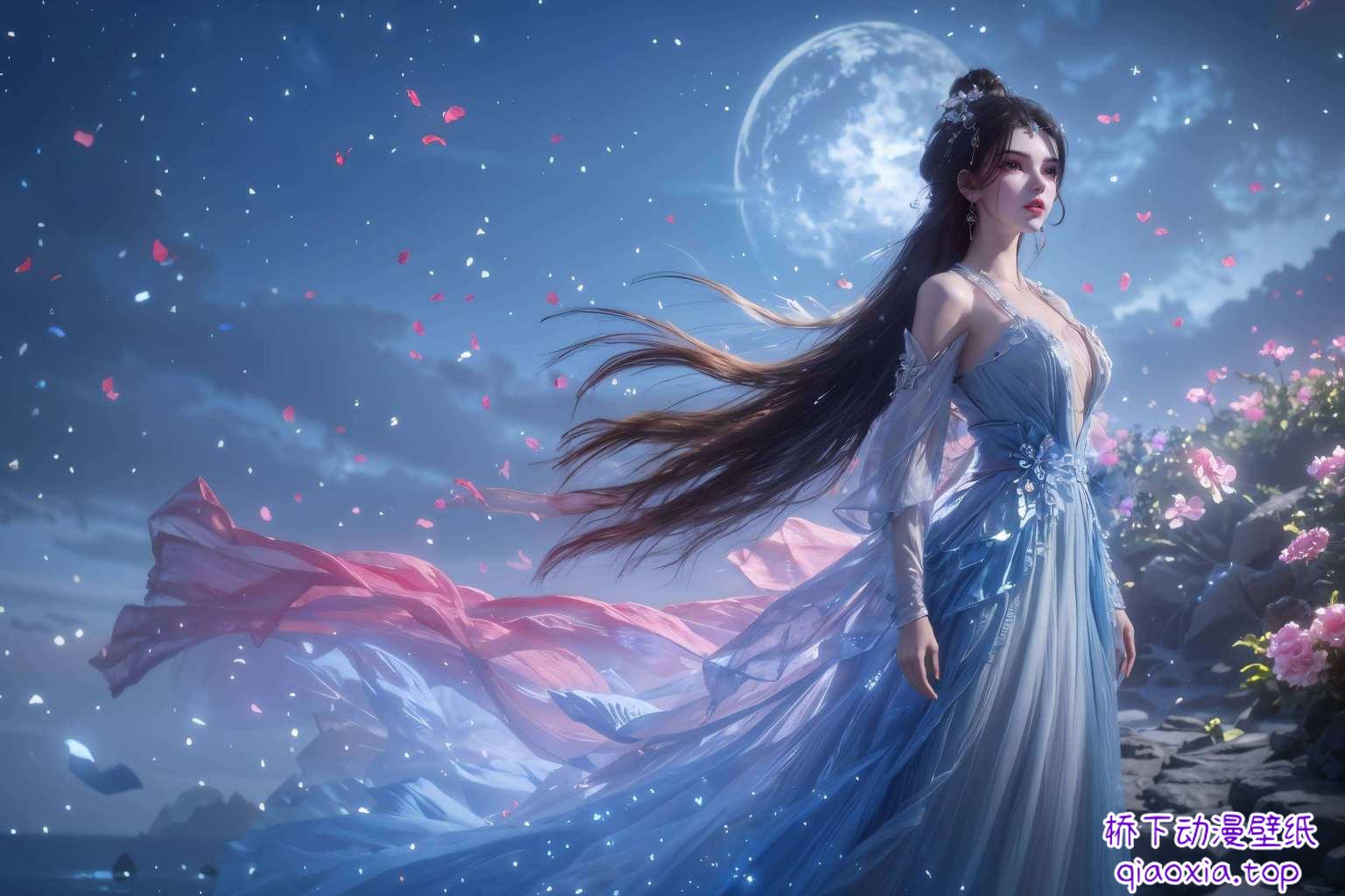 如同梦幻般在动漫女神中熠熠生辉更是玄幻世界中的一抹柔情