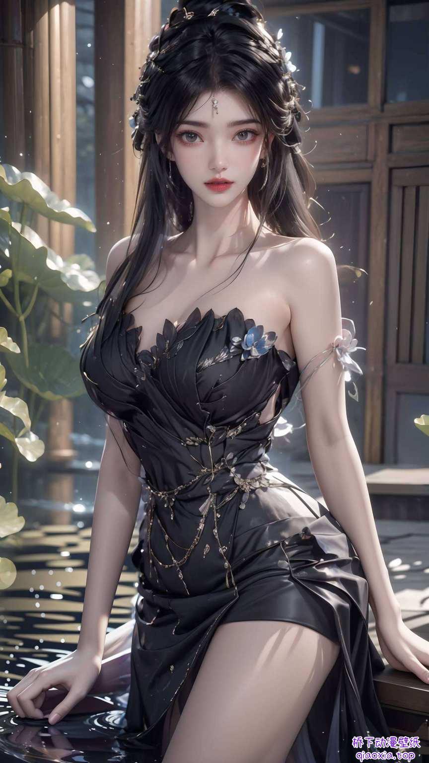 动漫女神之美气质清冷