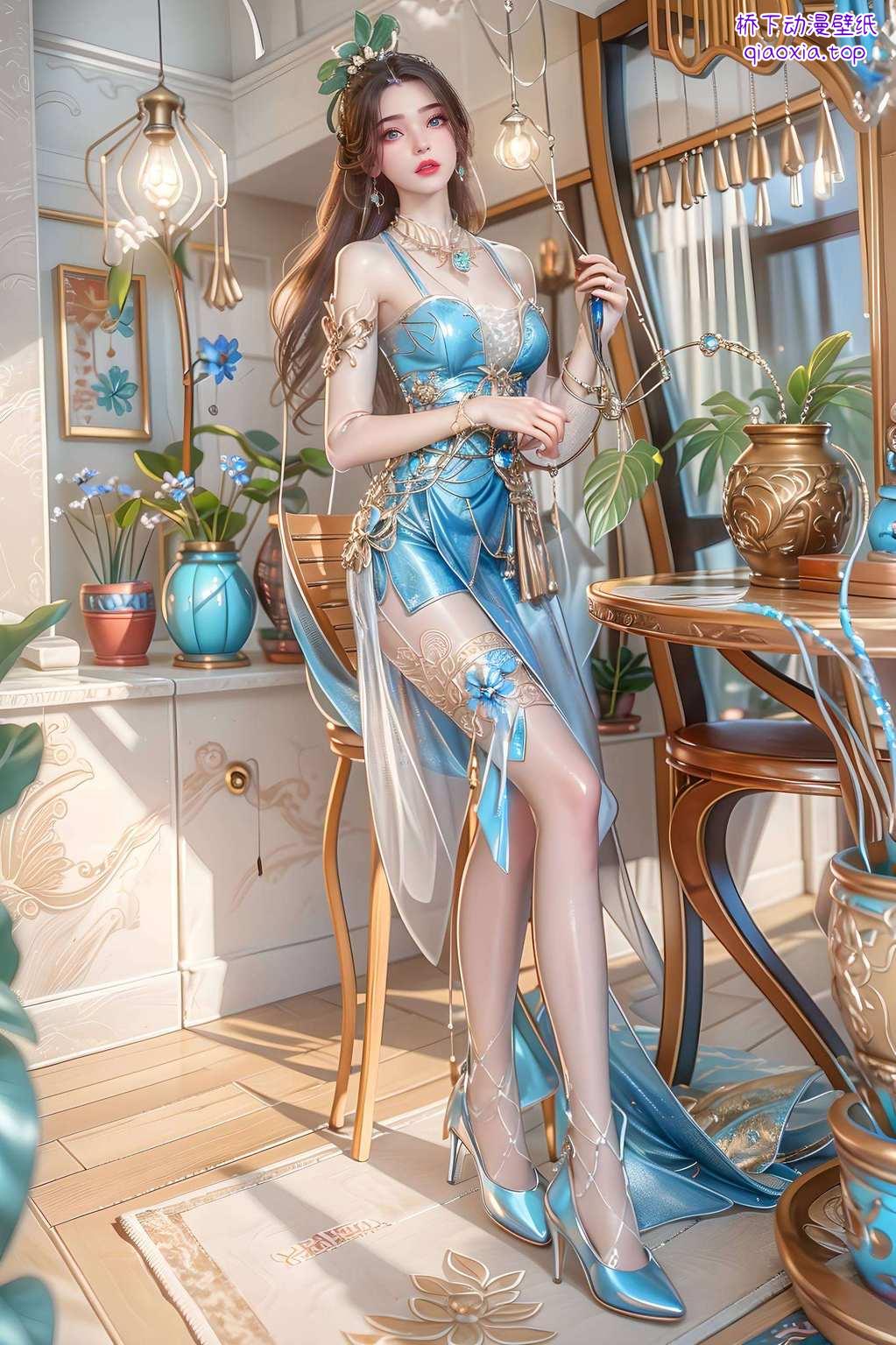 国漫美女的称号果然不是盖的！快来让你的手机桌面也仙气逼人吧！仿佛一施法就能把咱们带入仙逆的世界