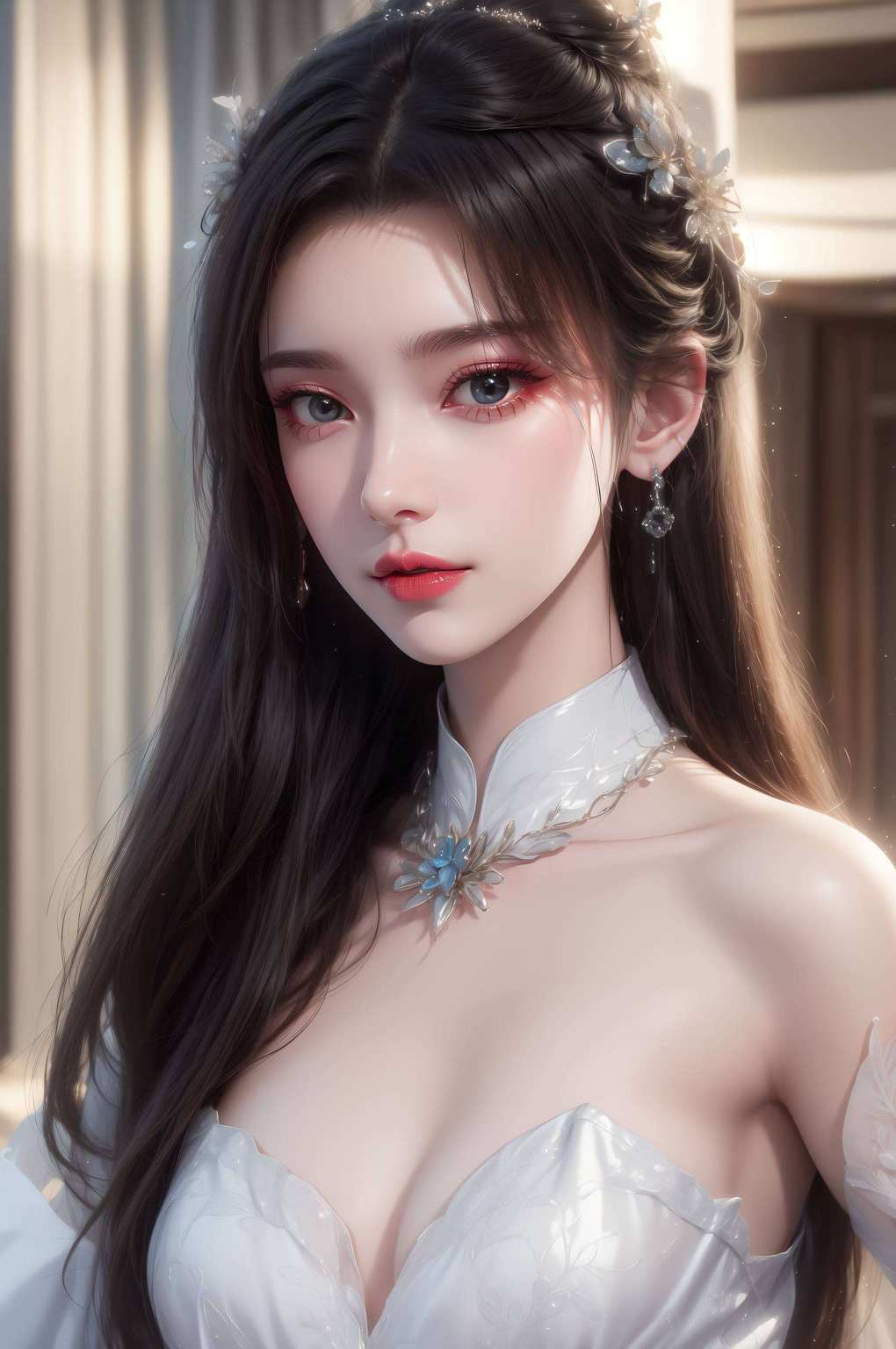 每一帧都是动漫女神的精彩瞬间为你的iPhone桌面注入玄幻魅力！