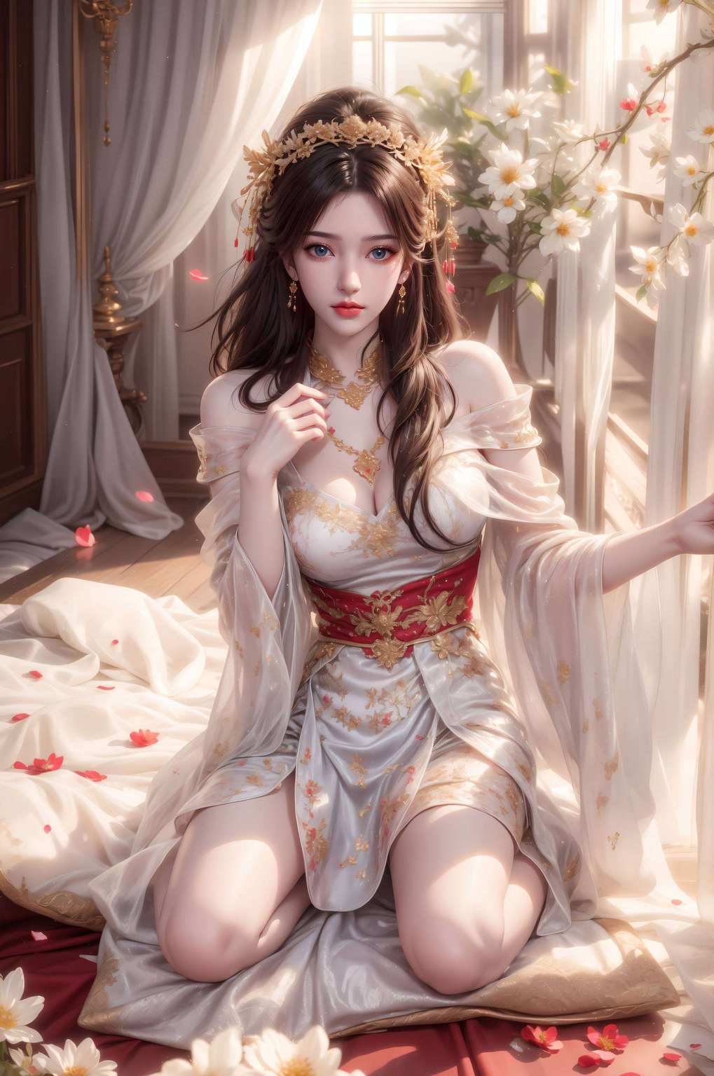 这样的国漫美女在你的iPhone桌面上想象一下