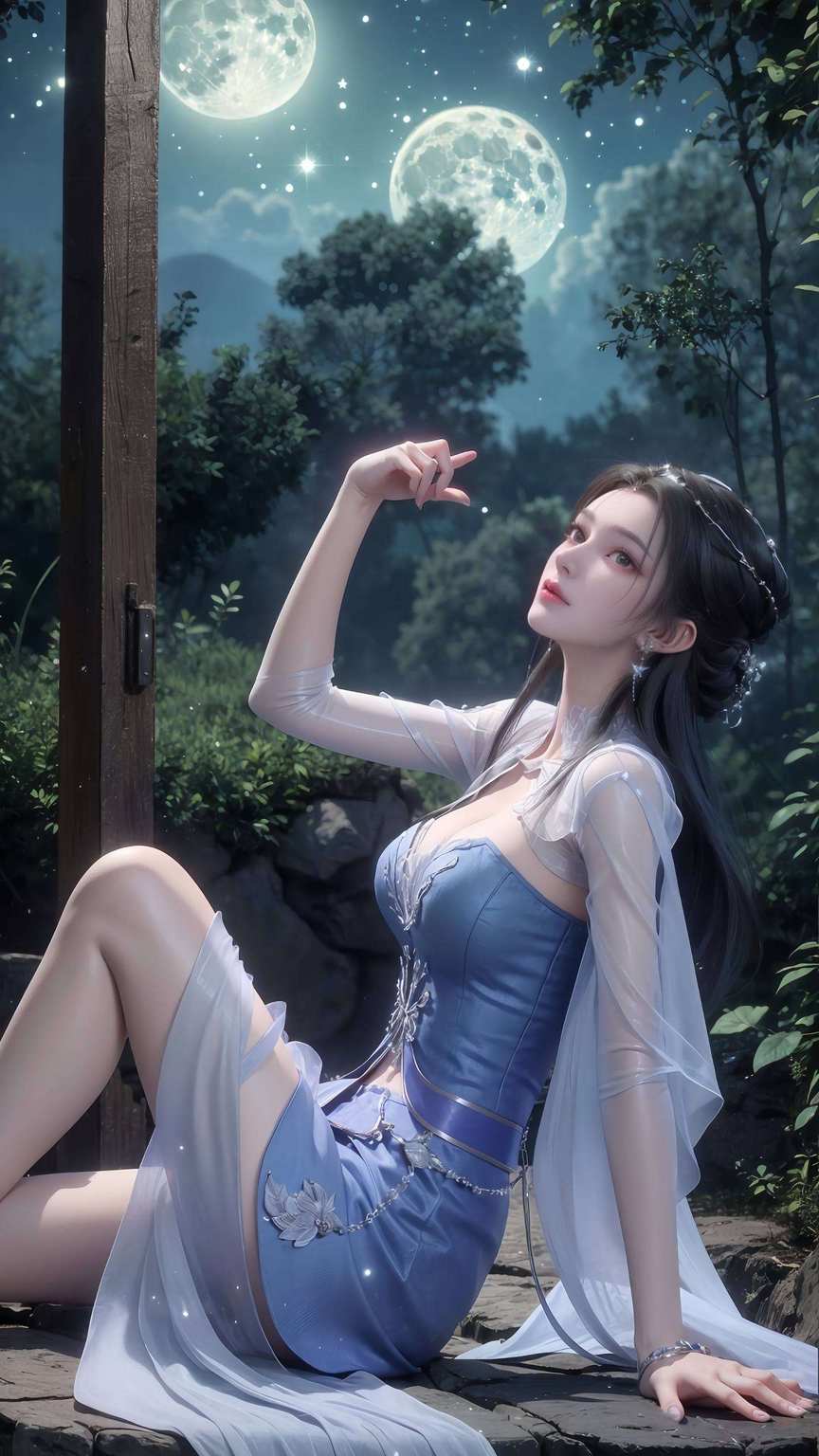 嘿保准让你的iPhone桌面瞬间仙气爆棚！这位国漫女神不仅颜美如画