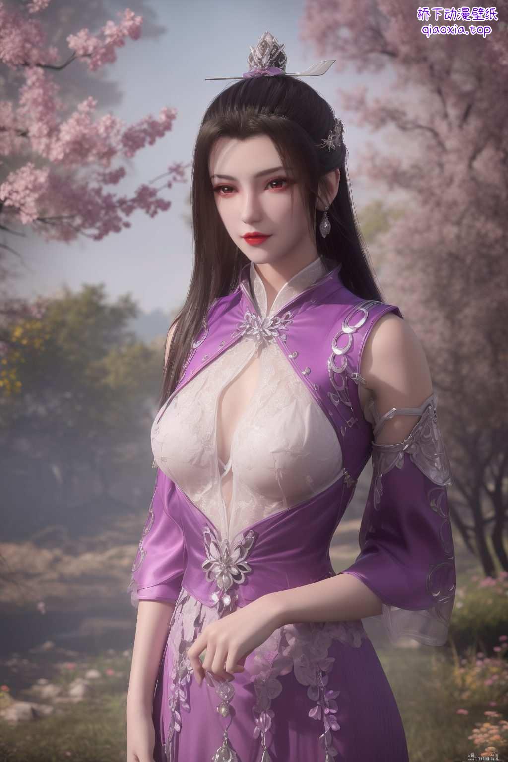 绘国漫美女吾有一壁纸