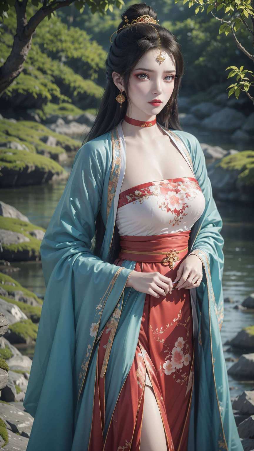 但她的魅力绝不输给任何动漫女神哦！快来收了她别看她是国漫美女