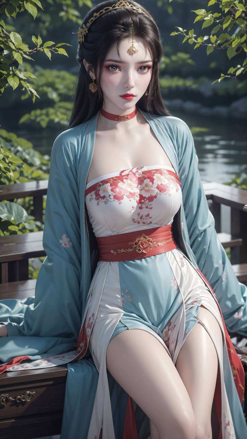 女神翩翩国漫美女
