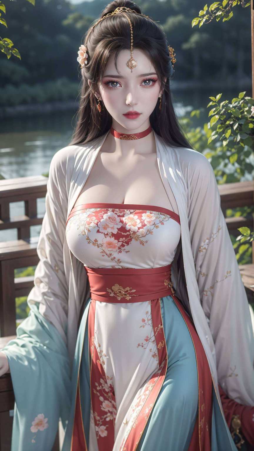 她是国漫中的女神化作壁纸