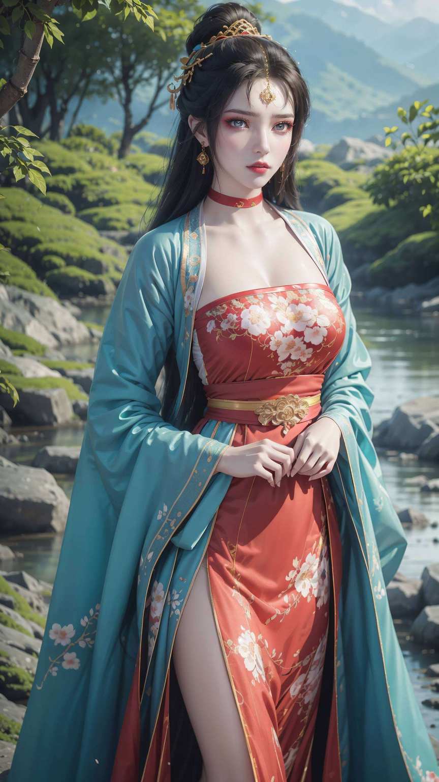 仙逆墨云动态锁屏壁纸便能让你的手机瞬间变身国漫仙境墨云女神轻舞广袖
