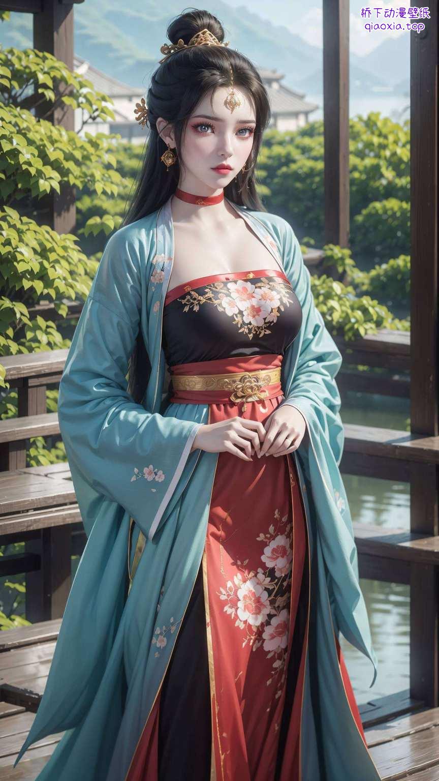 成为国漫壁纸中的绝美焦点如梦如幻