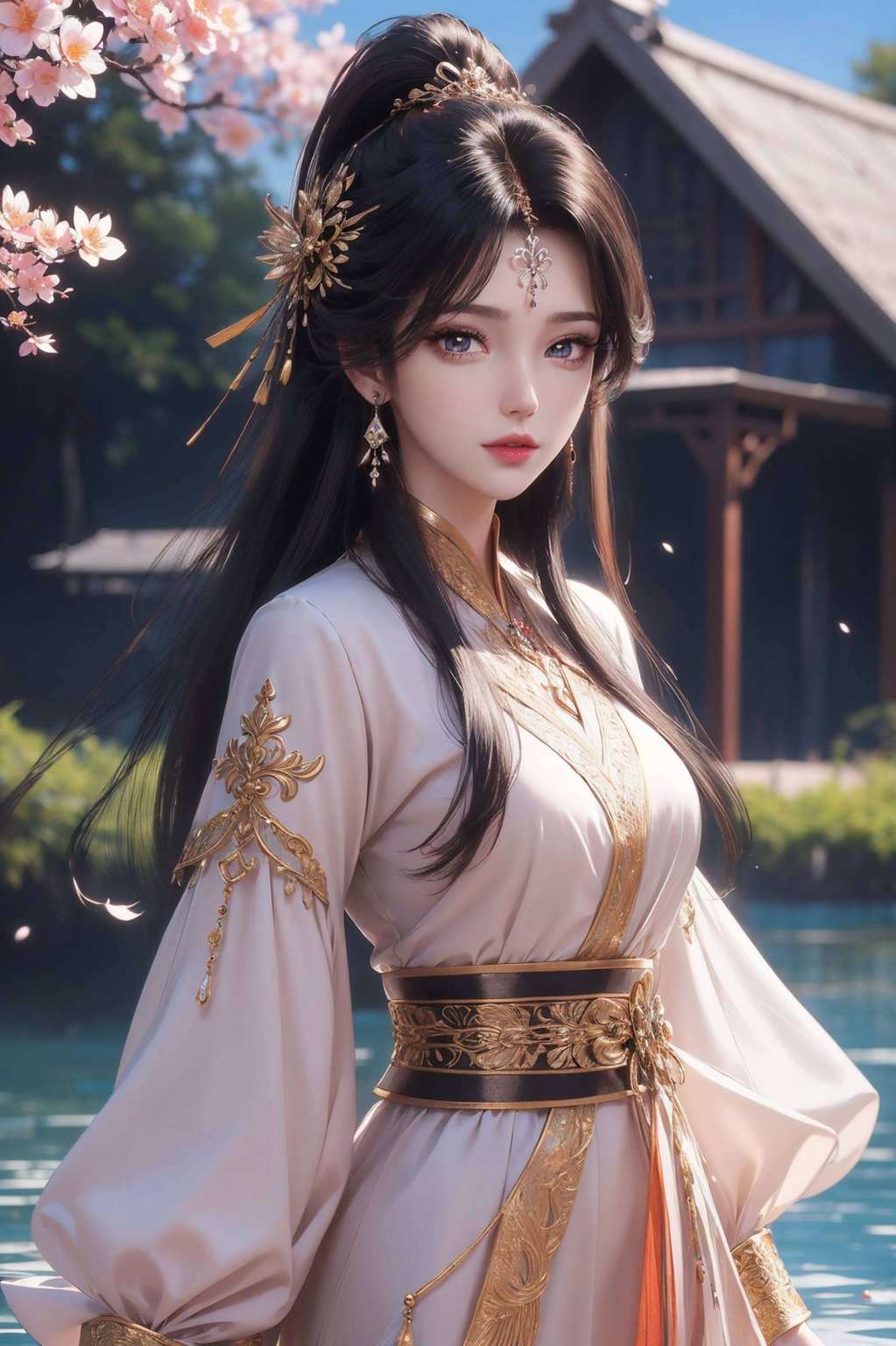 笑容如何倾城？那就赶紧收藏这款高清壁纸想看看她的眼神如何深邃