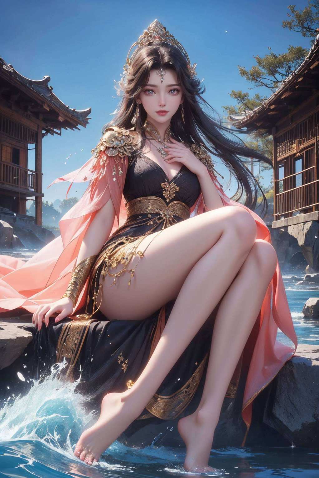 映照桌面周紫虹仙子