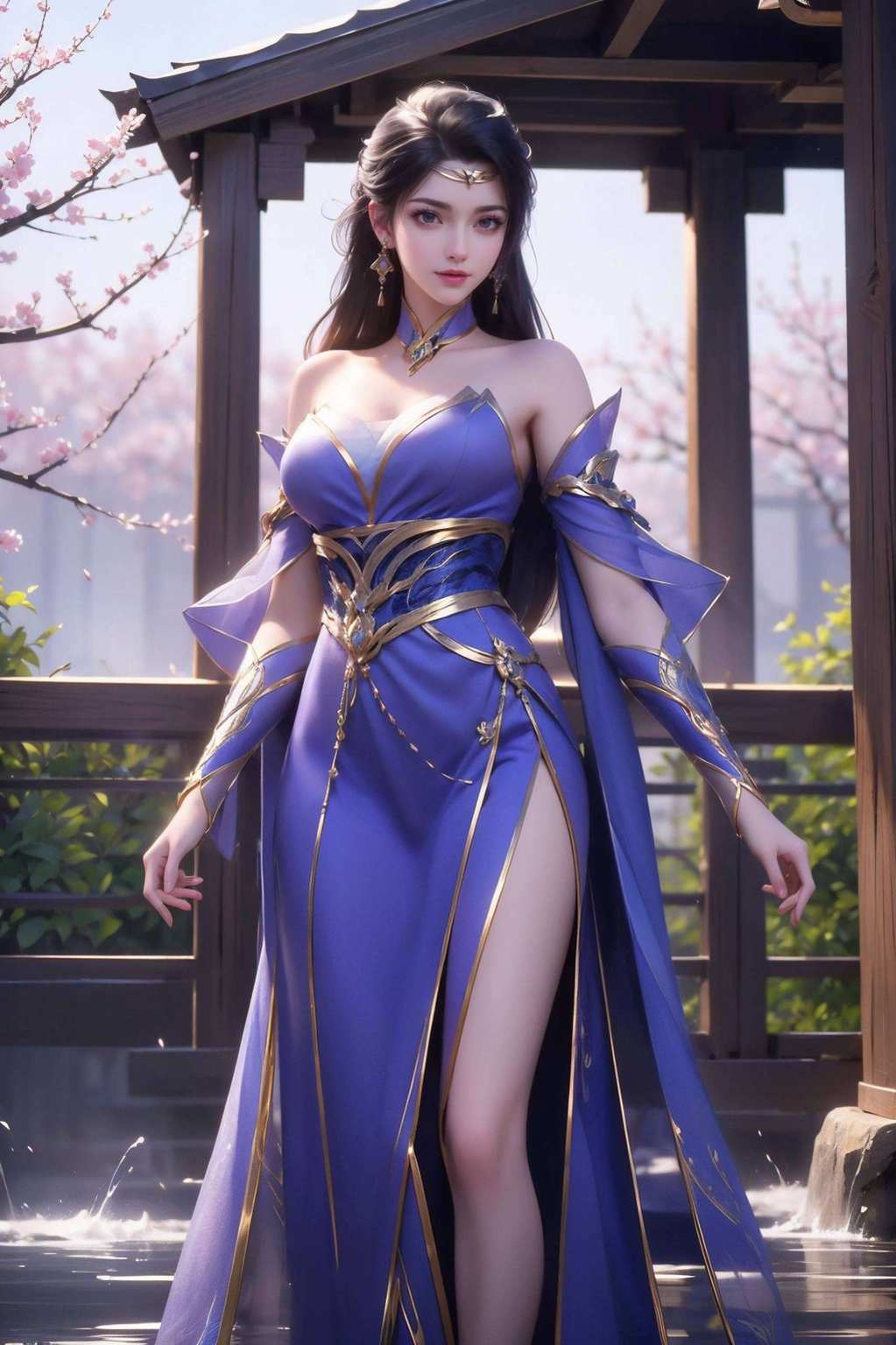 玄幻风格立马凸显！别看她平时仙武传里那么高冷各位看官