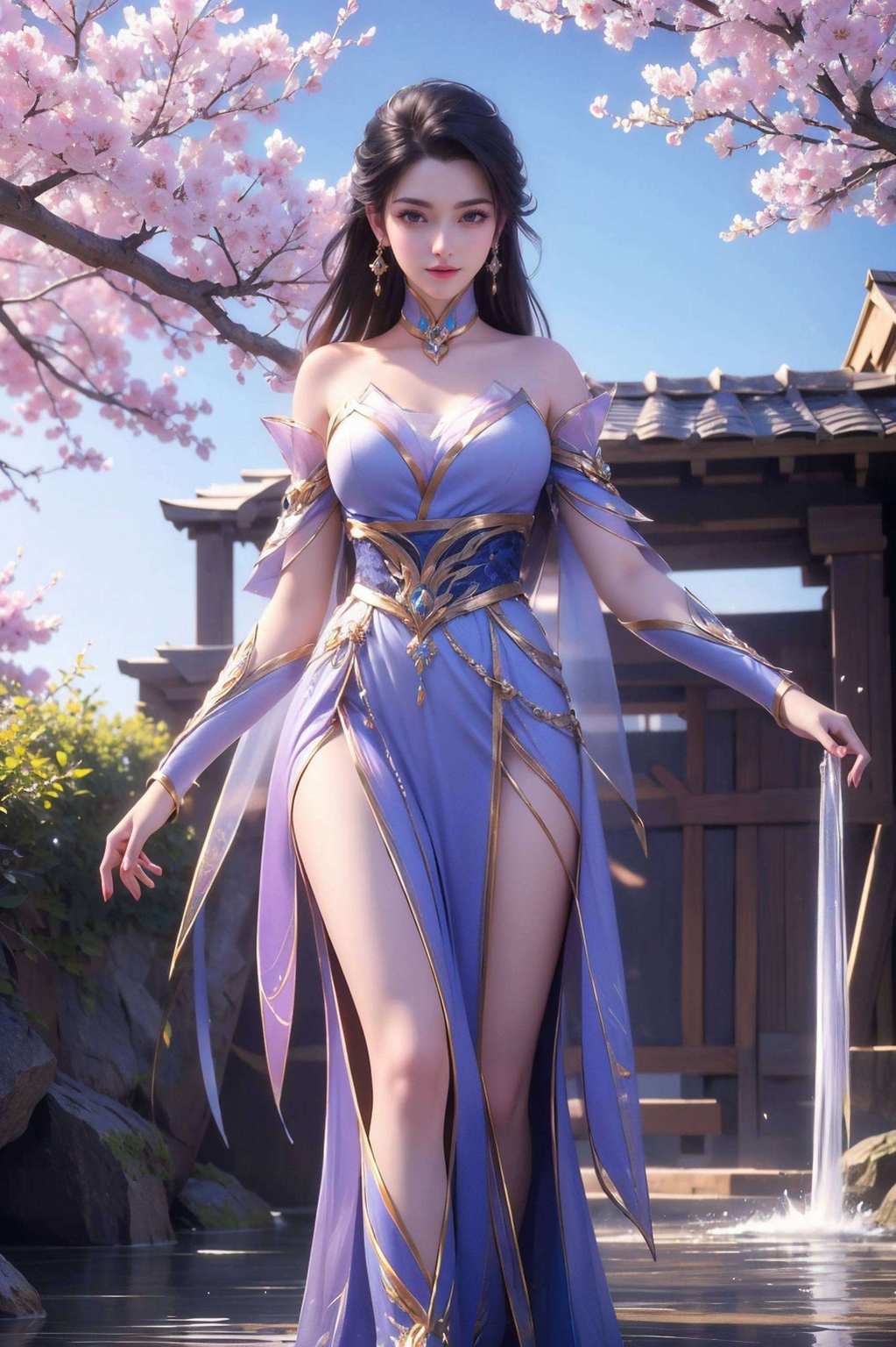 恍若置身玄幻之境楚灵玉