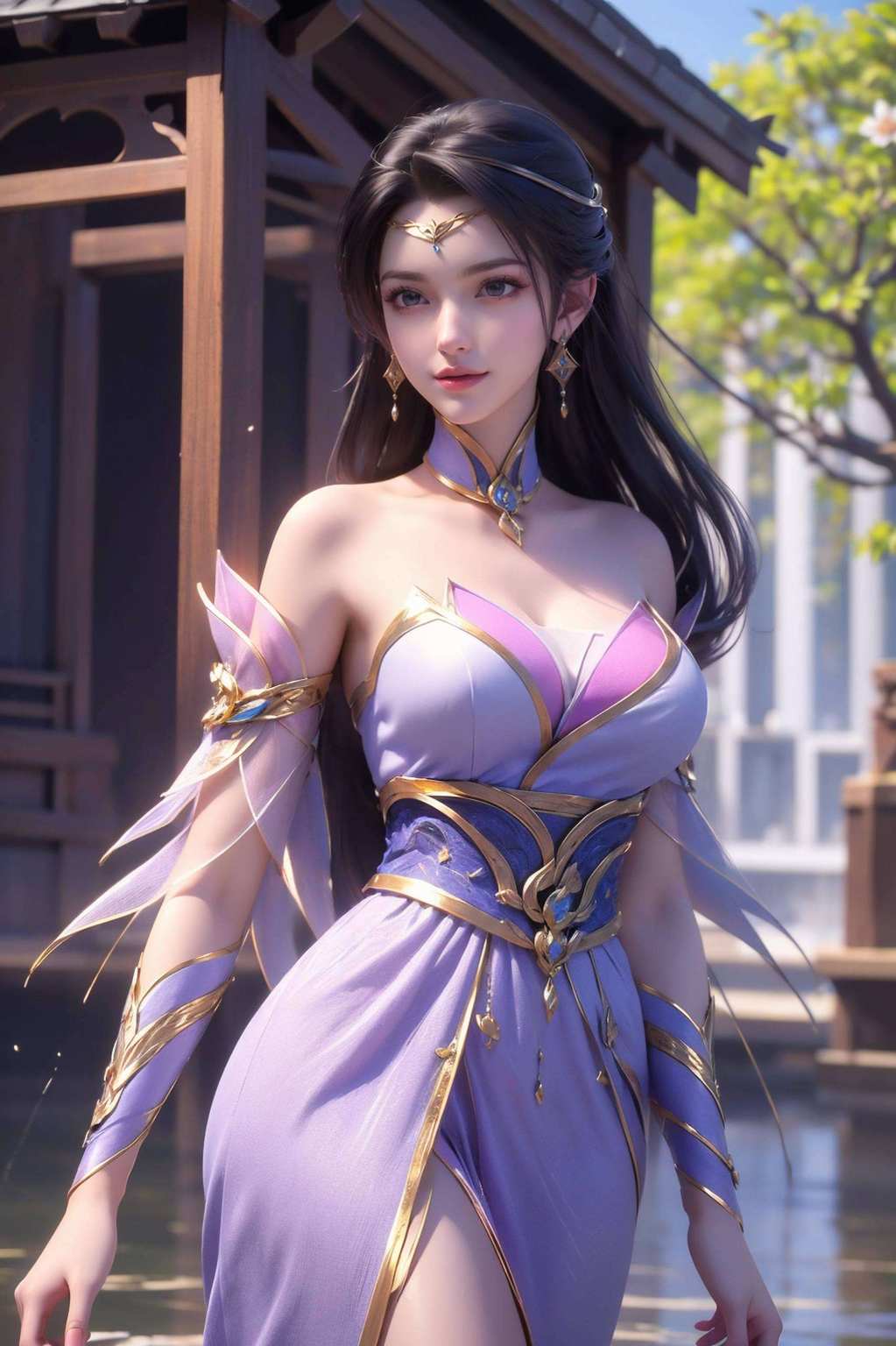 邂逅国漫女神楚灵玉为你的iPhone桌面带来一抹不凡的玄幻色彩