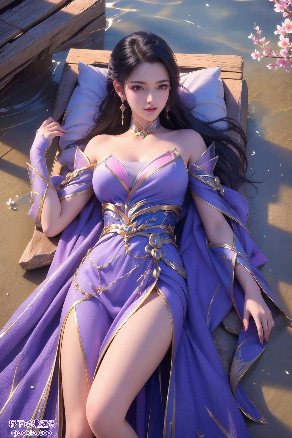 仿佛拥有了穿梭仙界的神力看看这位国漫美女如何让你的手机变成迷你仙境！