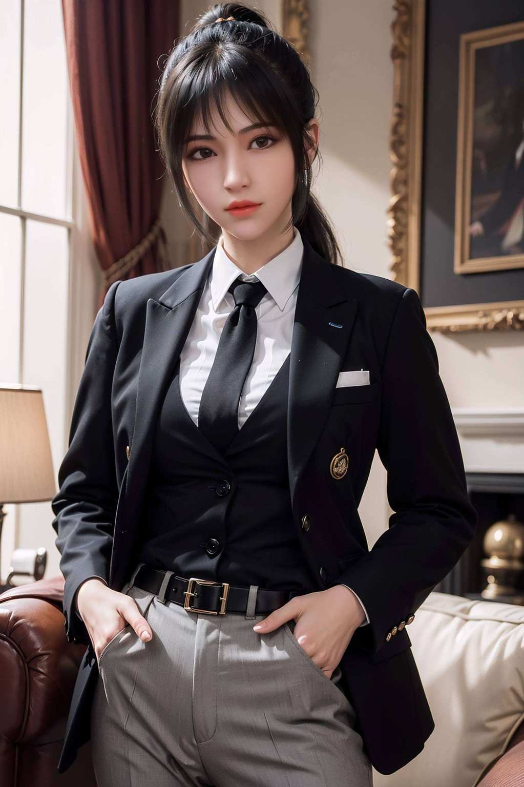赶紧来体验这款集美观与个性于一体的win10壁纸锁屏壁纸吧！让雄兵连琪琳陪你战斗每一天！感受国漫之美