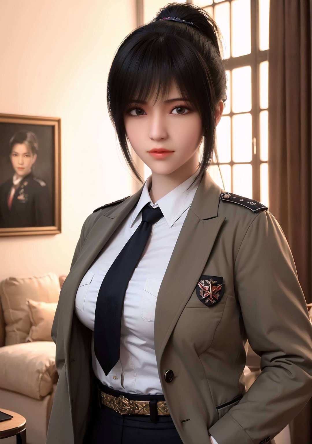 简直就是国漫与玄幻的完美结合！想让自己的手机瞬间变身国漫女神专属座驾？那就赶紧来试试这款壁纸吧它融合了国漫女神琪琳的优雅风采